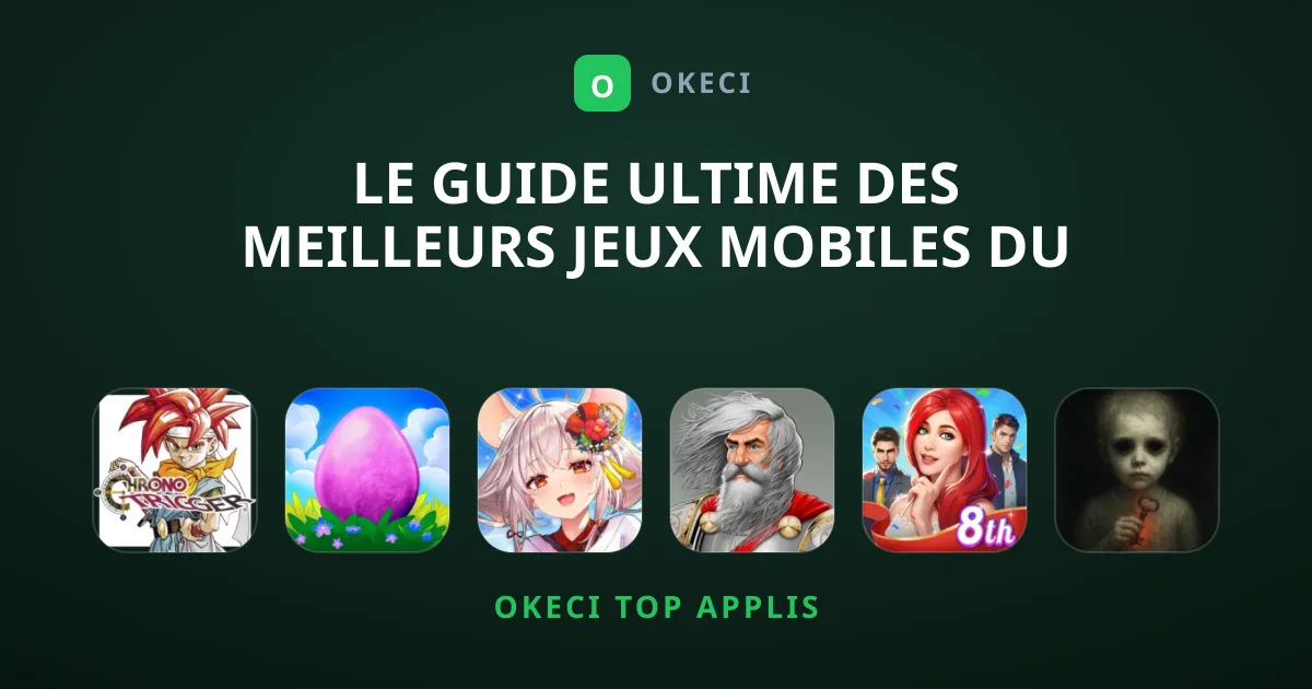 Le Guide Ultime des Meilleurs Jeux Mobiles du Moment